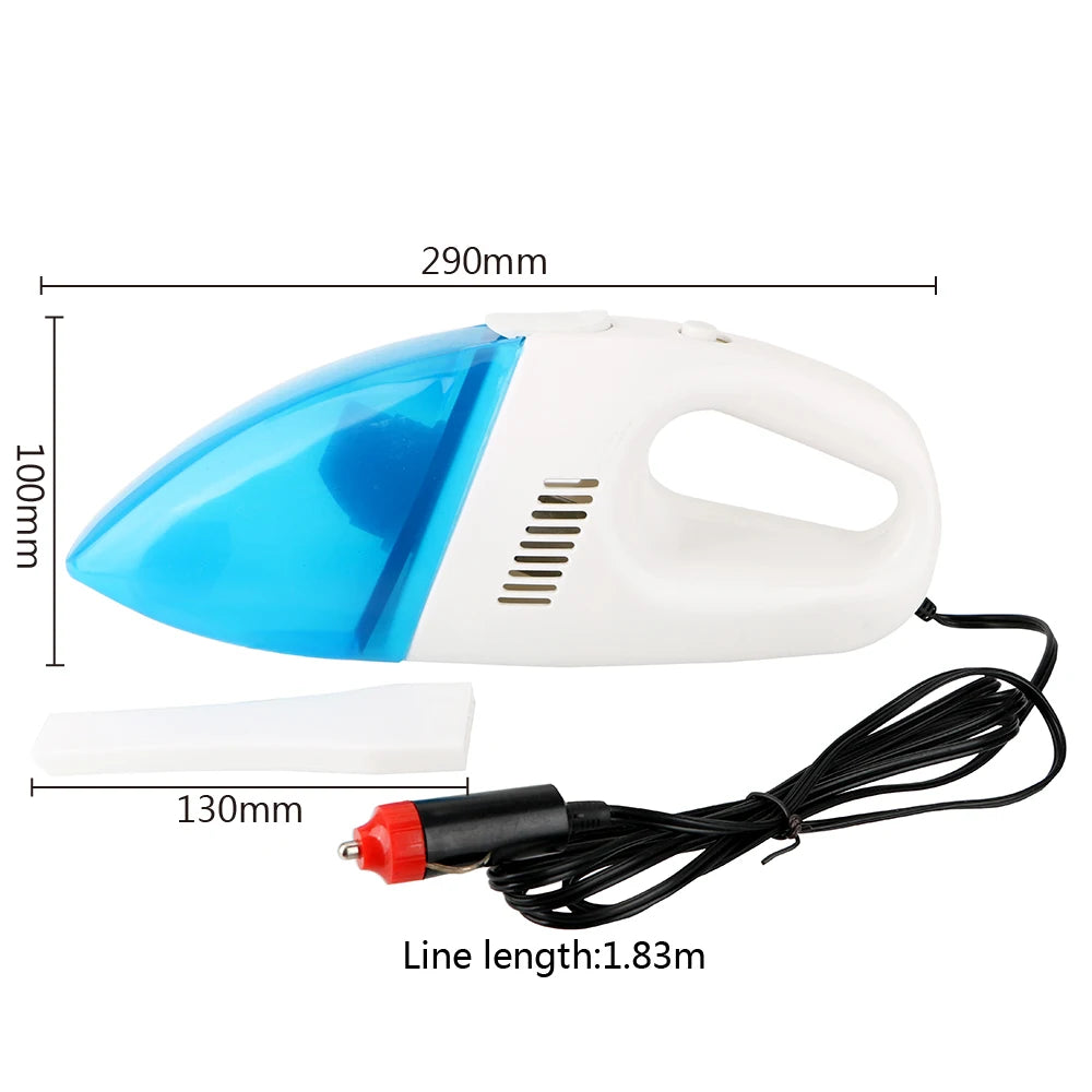 12V 120W Car Vacuum Cleaner Powerful Handheld Mini Vaccum Cleaners Wet And Dry Dual-use Vacuum Cleaner High Suction