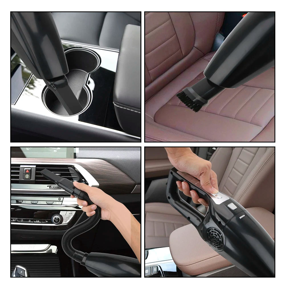 12V 120W Car Vacuum Cleaner Powerful Handheld Mini Vaccum Cleaners Wet And Dry Dual-use Vacuum Cleaner High Suction