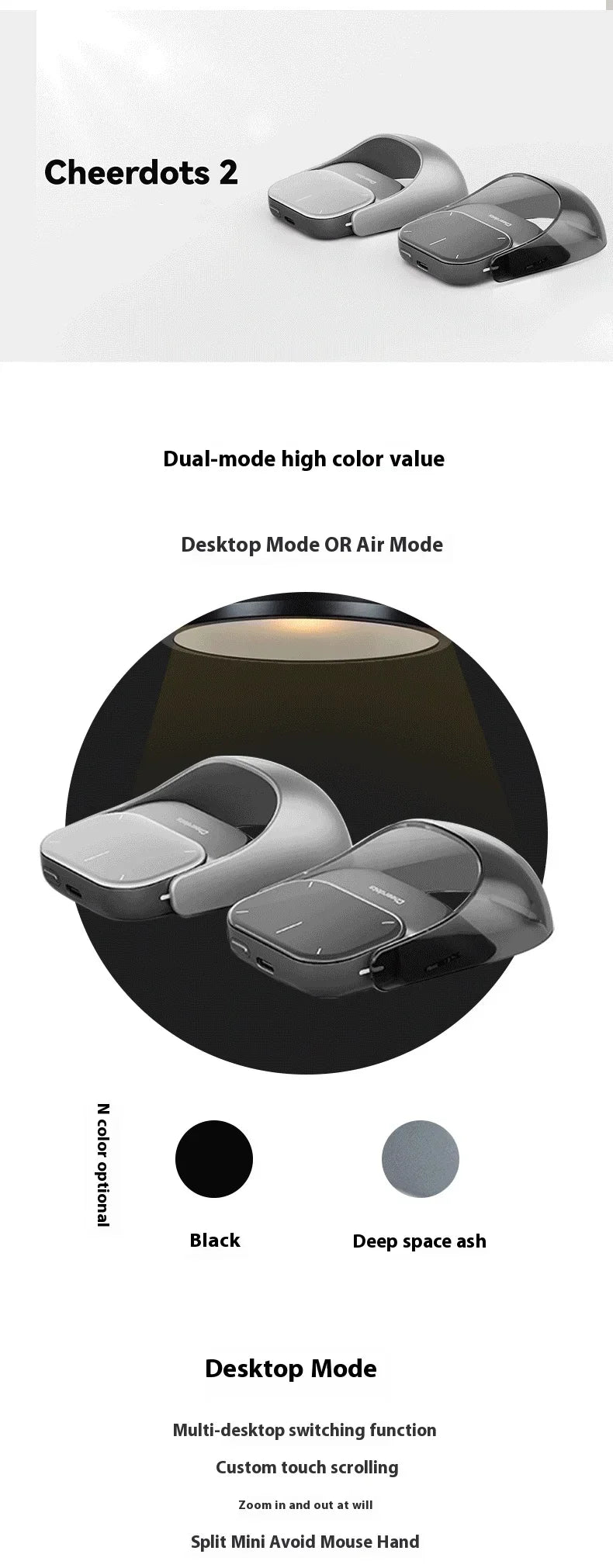 High Tech Detachable Mouse