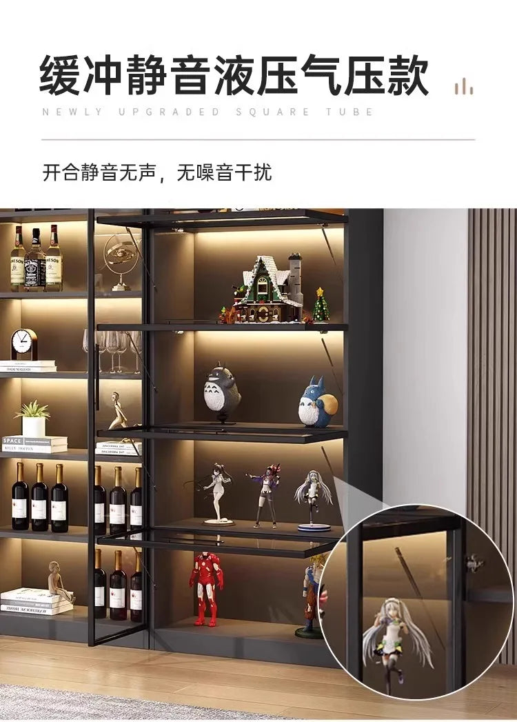 Home Furniture Wooden Custom Bookshelf Partition Decorative Storage Cabinet Wooden Bookshelf Bookcases & Bookshelves Shelf stora