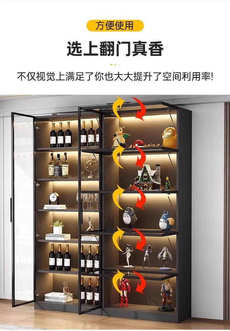 Home Furniture Wooden Custom Bookshelf Partition Decorative Storage Cabinet Wooden Bookshelf Bookcases & Bookshelves Shelf stora