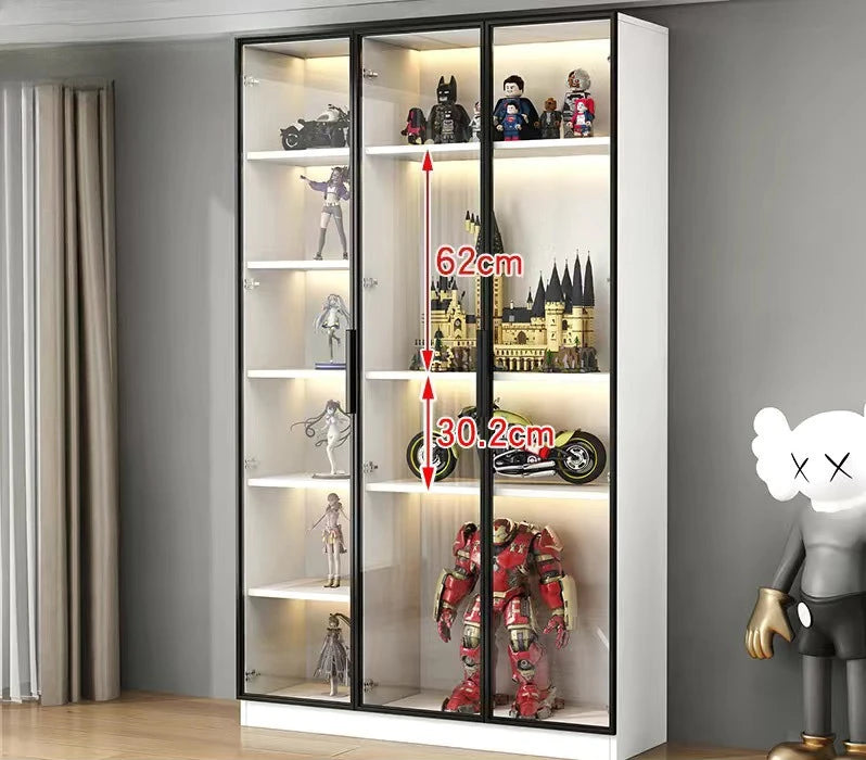 Home Furniture Wooden Custom Bookshelf Partition Decorative Storage Cabinet Wooden Bookshelf Bookcases & Bookshelves Shelf stora