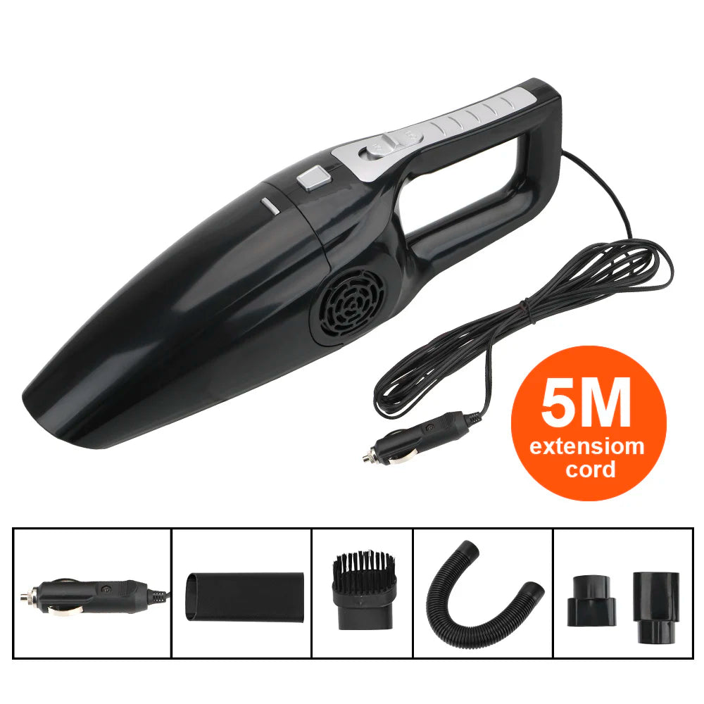 12V 120W Car Vacuum Cleaner Powerful Handheld Mini Vaccum Cleaners Wet And Dry Dual-use Vacuum Cleaner High Suction