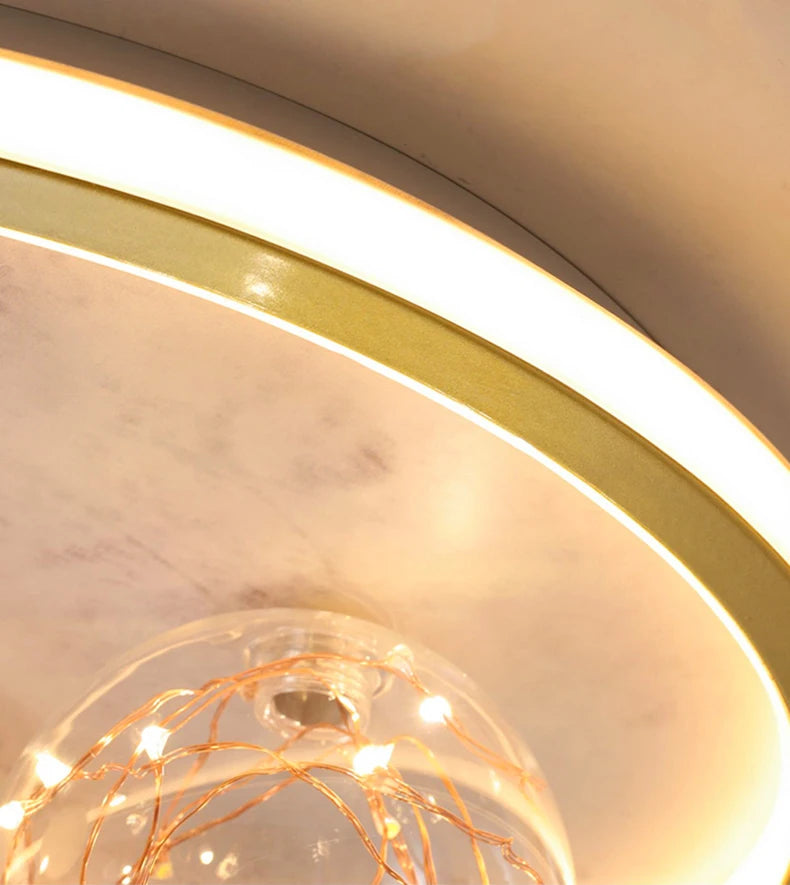 Nordic Home Decoration Salonchildren  Bedroom Decor Smart Led Lamp Lights Room Dimmable Ceiling Light Lamparas Indoor Lighting