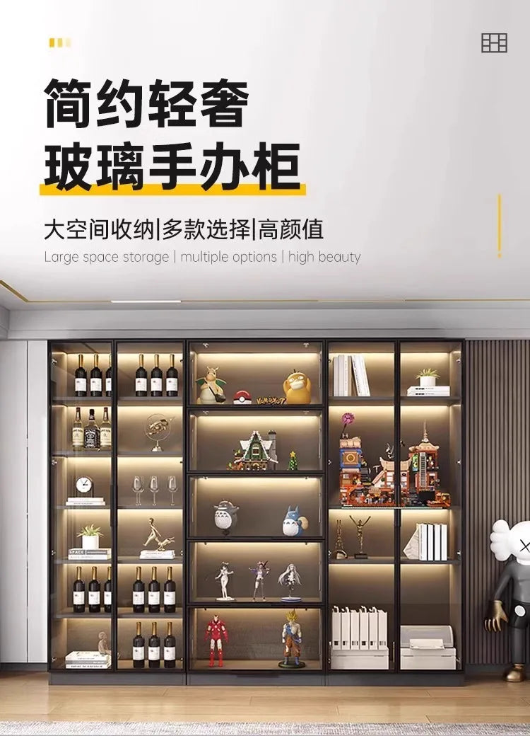 Home Furniture Wooden Custom Bookshelf Partition Decorative Storage Cabinet Wooden Bookshelf Bookcases & Bookshelves Shelf stora
