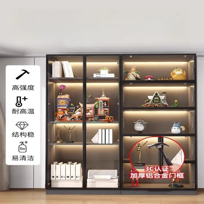 Home Furniture Wooden Custom Bookshelf Partition Decorative Storage Cabinet Wooden Bookshelf Bookcases & Bookshelves Shelf stora