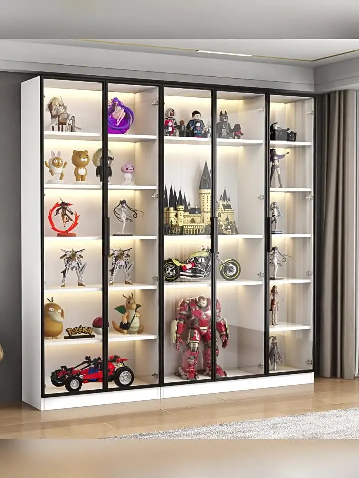Home Furniture Wooden Custom Bookshelf Partition Decorative Storage Cabinet Wooden Bookshelf Bookcases & Bookshelves Shelf stora