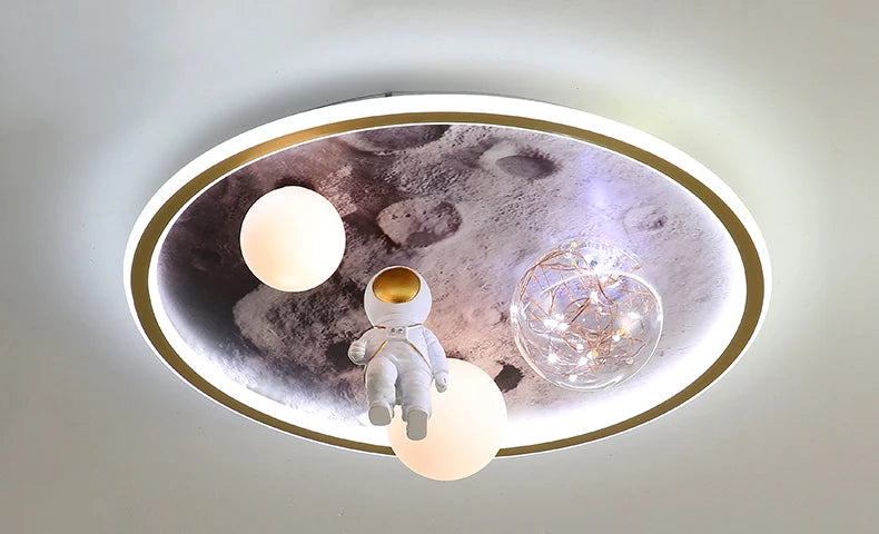 Nordic Home Decoration Salonchildren  Bedroom Decor Smart Led Lamp Lights Room Dimmable Ceiling Light Lamparas Indoor Lighting