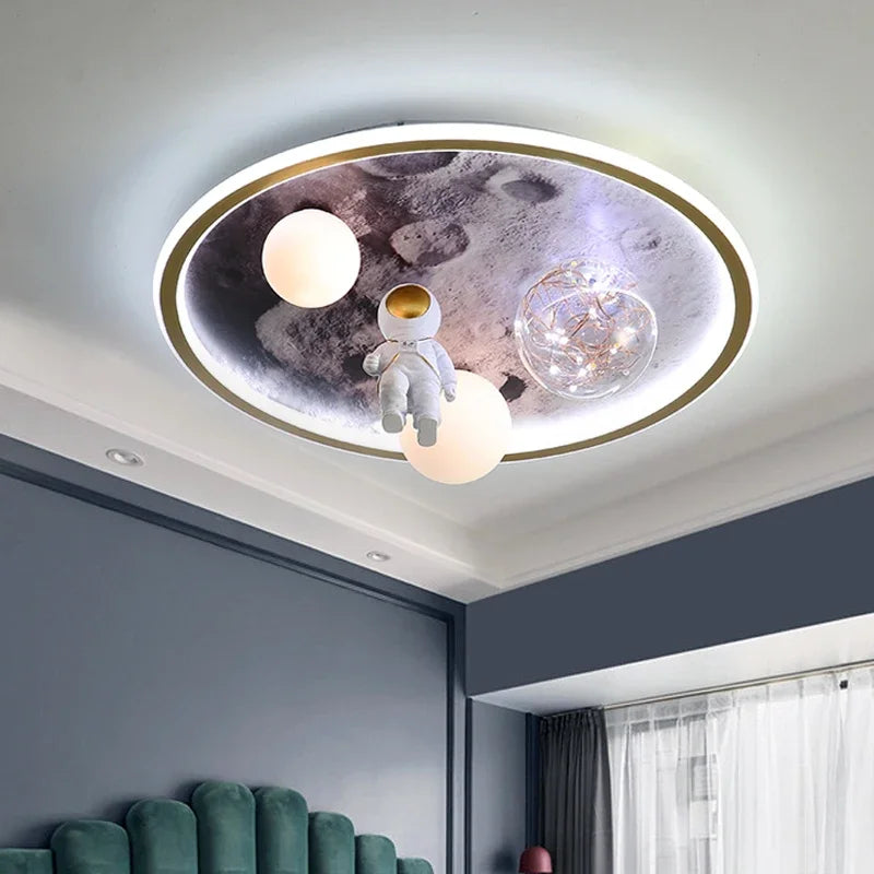 Nordic Home Decoration Salonchildren  Bedroom Decor Smart Led Lamp Lights Room Dimmable Ceiling Light Lamparas Indoor Lighting