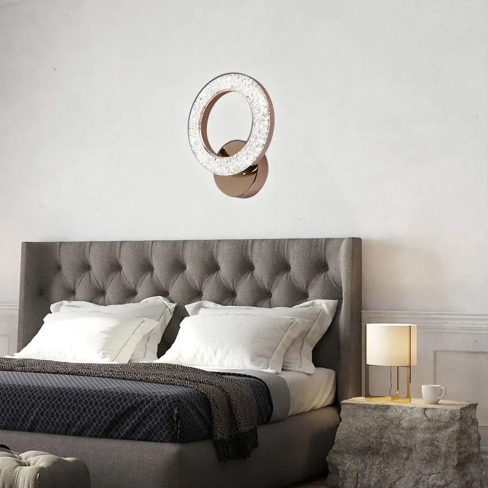 Bedside lamp bedroom decoration new master living  staircase modern simple background aisle wall light